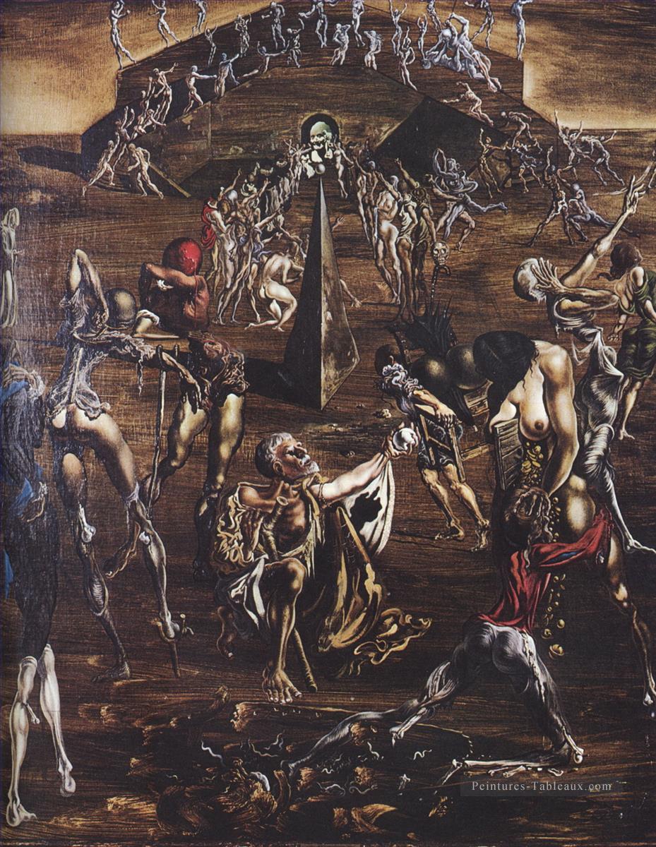 Resurrection of the Flesh Salvador Dali Oil Paintings
